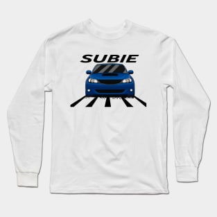 Blue subie Long Sleeve T-Shirt